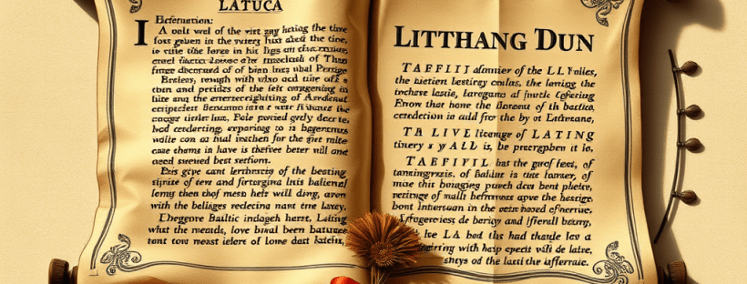 Why are the Baltic languages Latvian and Lithuanian so important from a linguistic point of view?