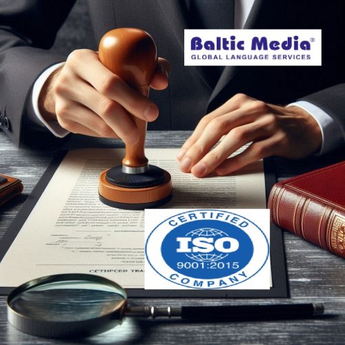 ISO sertificēta tulkošana un valodu kursi