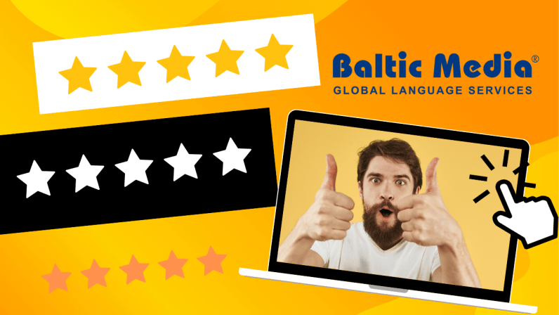 Client reviews of Baltic Media language courses