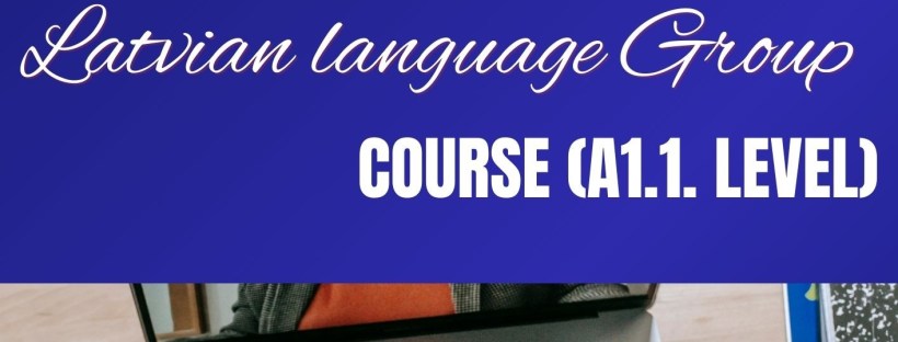 Latvian language group course for beginners