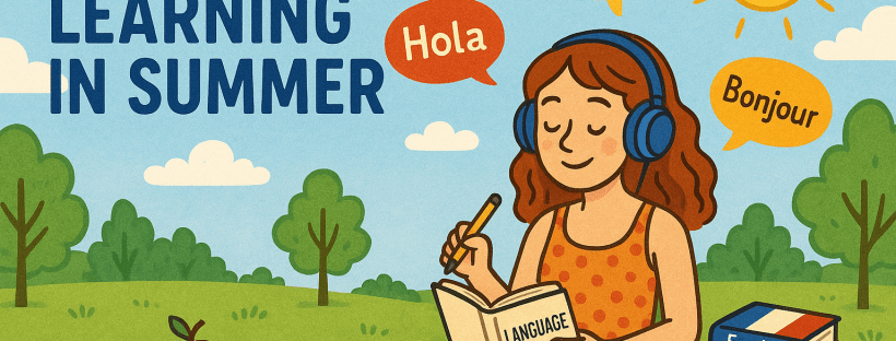 Vasarā laikapstākļi ir labvēlīgi, lai mācītos ārā – parkā, pie jūras vai dārzā.